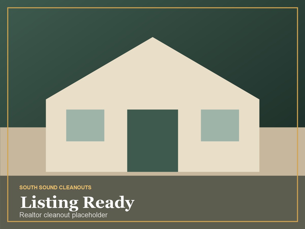 Property thoughtfully prepared before a real estate listing